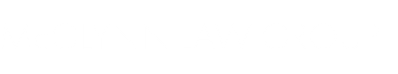 McGlynn Law Group Logo in white color